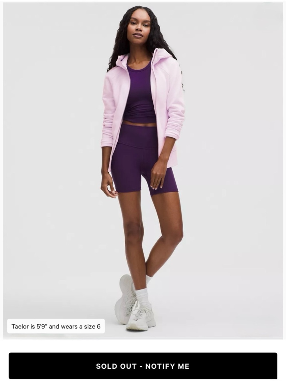 NWT lululemon Scuba Pink Organza Full-Zip Hoodie, 6 - Picture 2 of 12